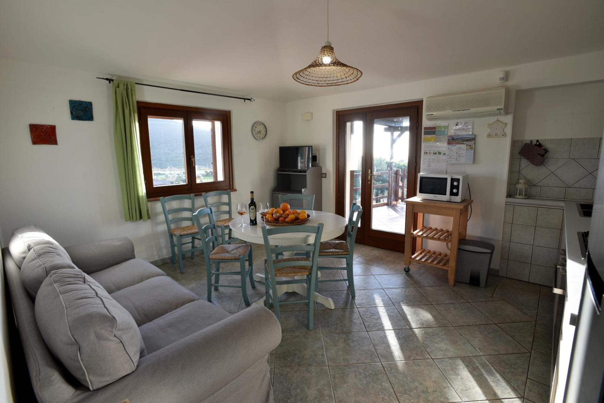 Appartement Casa Nel Vigneto Con Vista Mare à Magomadas Extérieur photo